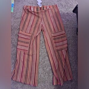 Musera crocket wide trousers size medium